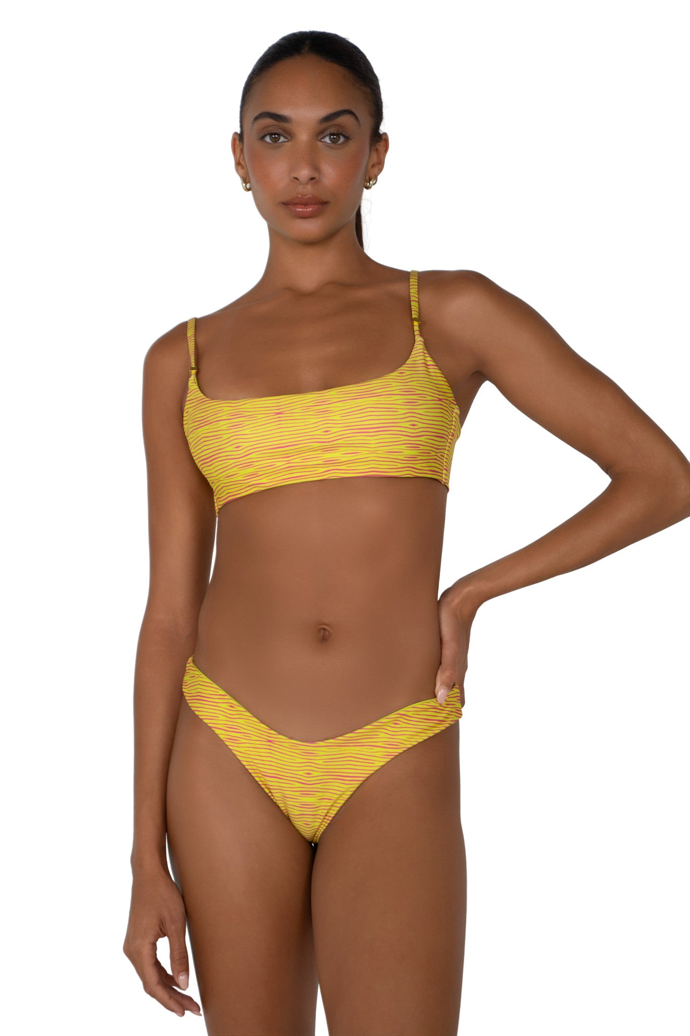 Playa Medina Cropped Bikini Set - CRASQI